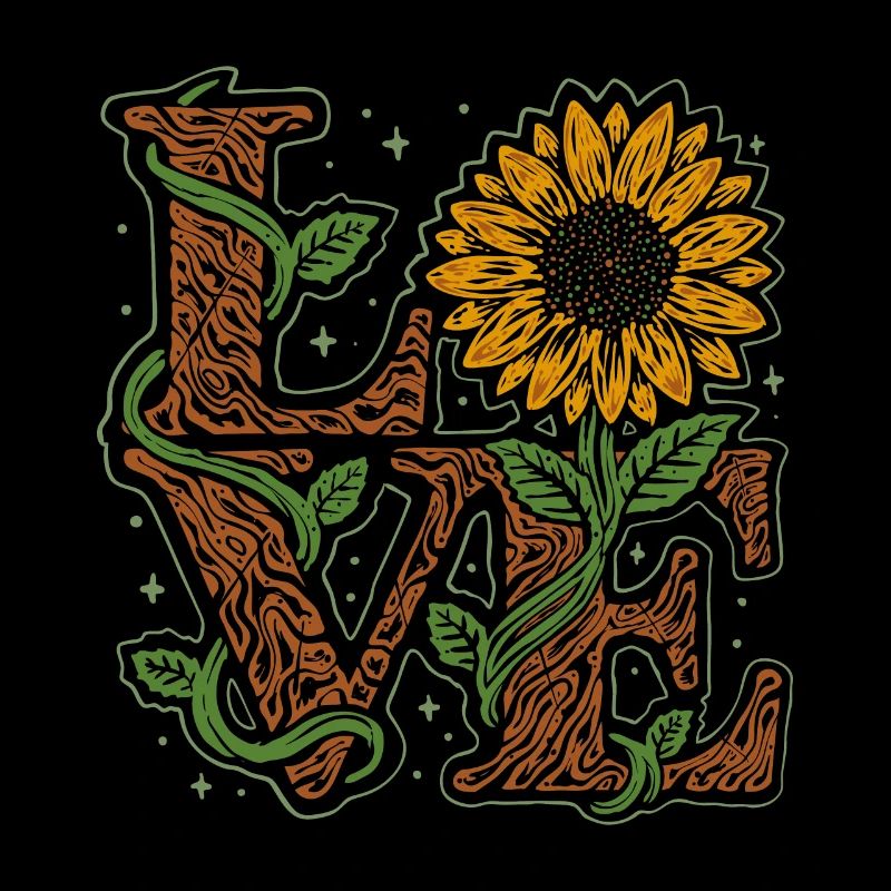 Sonnenblume Liebe Garten Geschenk