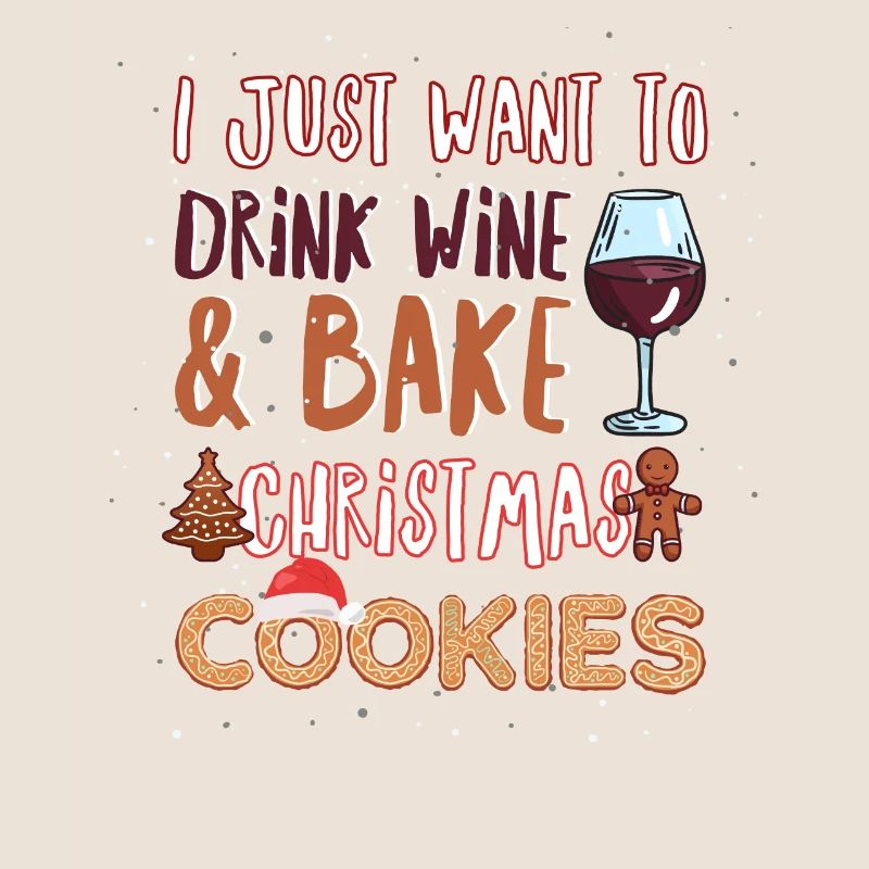 vin de Noël et biscuits cuisson des biscuits