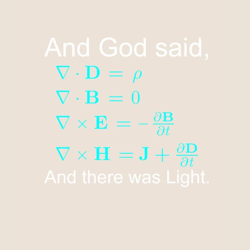 Maxwell physicists gift math students