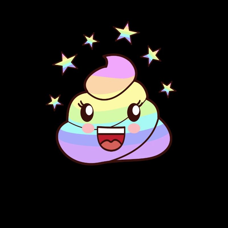 merde merde tas de merde caca arc en ciel arc en ciel mignon