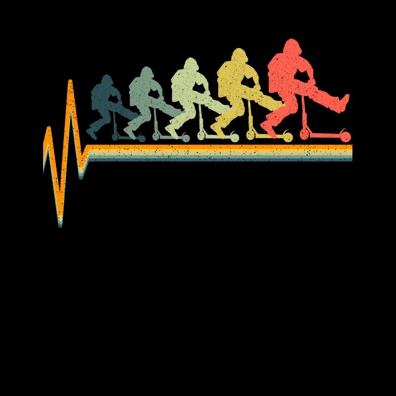 Scooter Stunt Retro Roller Geschenk Kinder