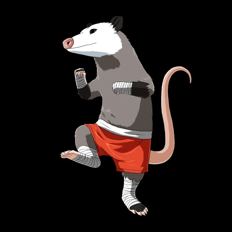 Muay Thai Opossum