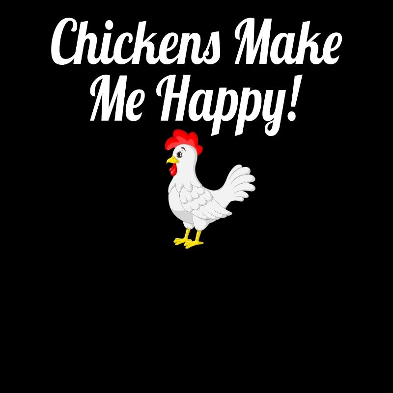 Les poules me rendent heureux