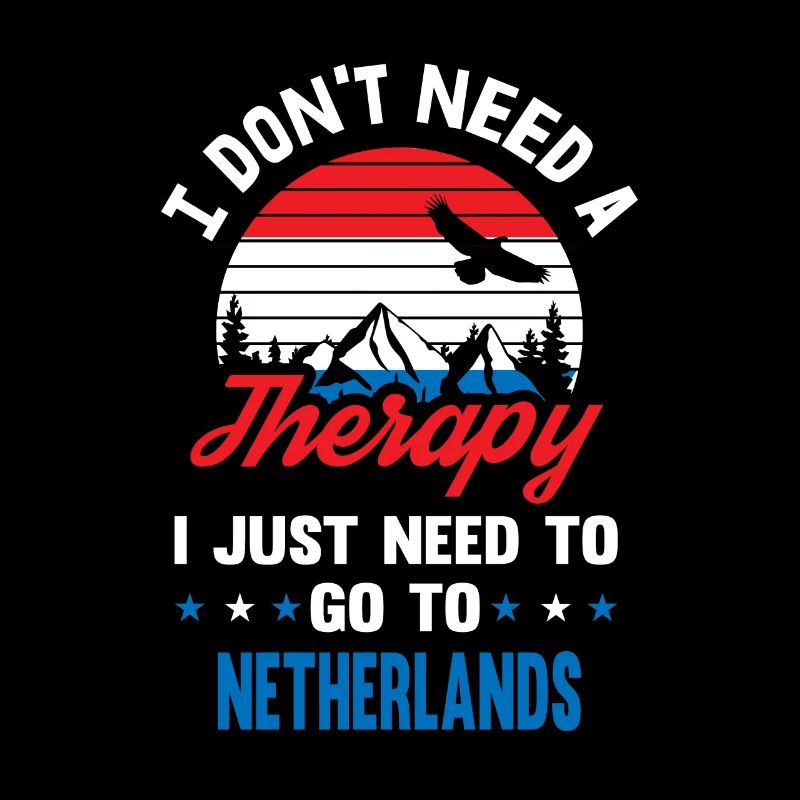 Therapy Netherlands flag Holland gift