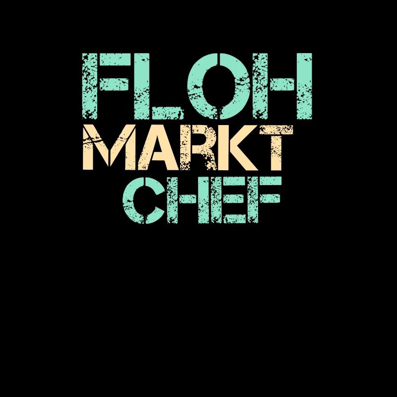 Flohmarkt Chef Markt Tag Geschenk Händler Trödelma