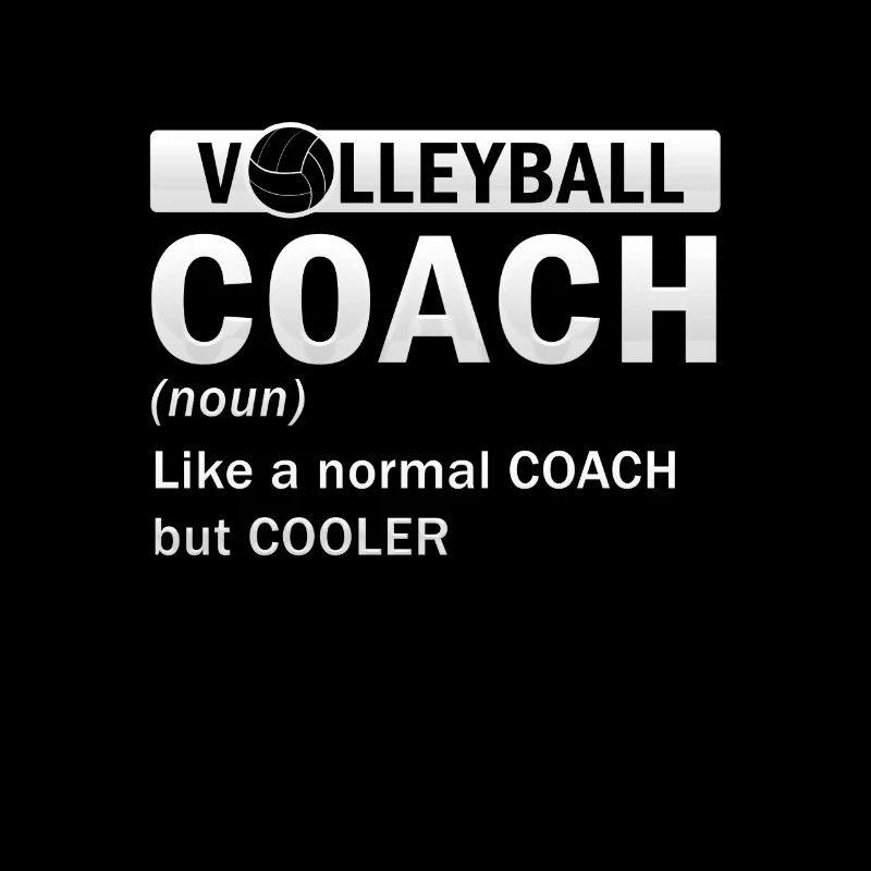 Volleyballtrainer Geschenk wie normaler Trainer aber