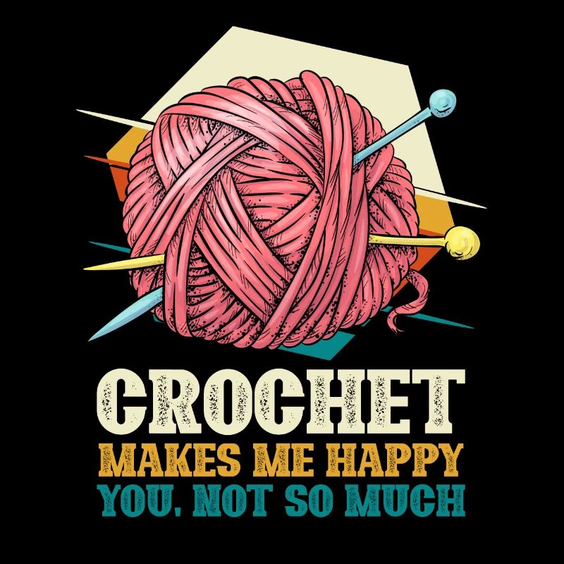 Le crochet me rend heureux que vous ne soyez pas tellement