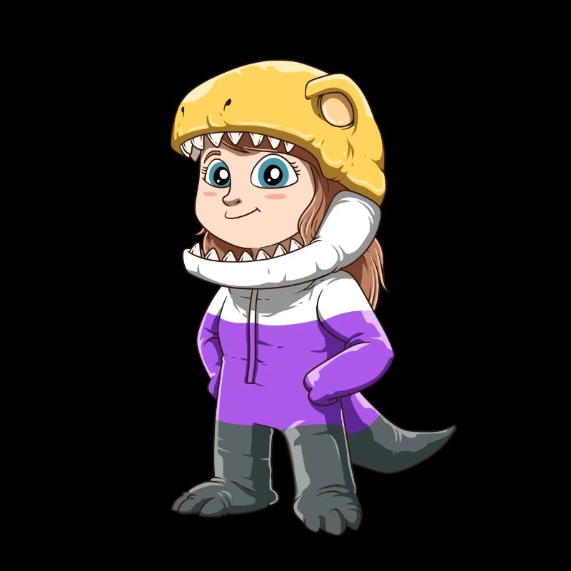 T-Rex Nonbinary and Genderqueer Gift