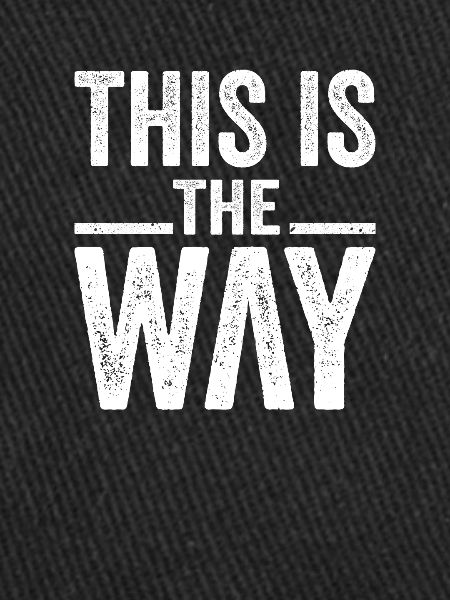 This Is The Way Blanc