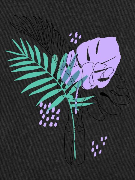 Artistic plant illustration