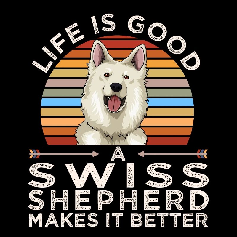 Weißer Schweizer Schäferhund Geschenk