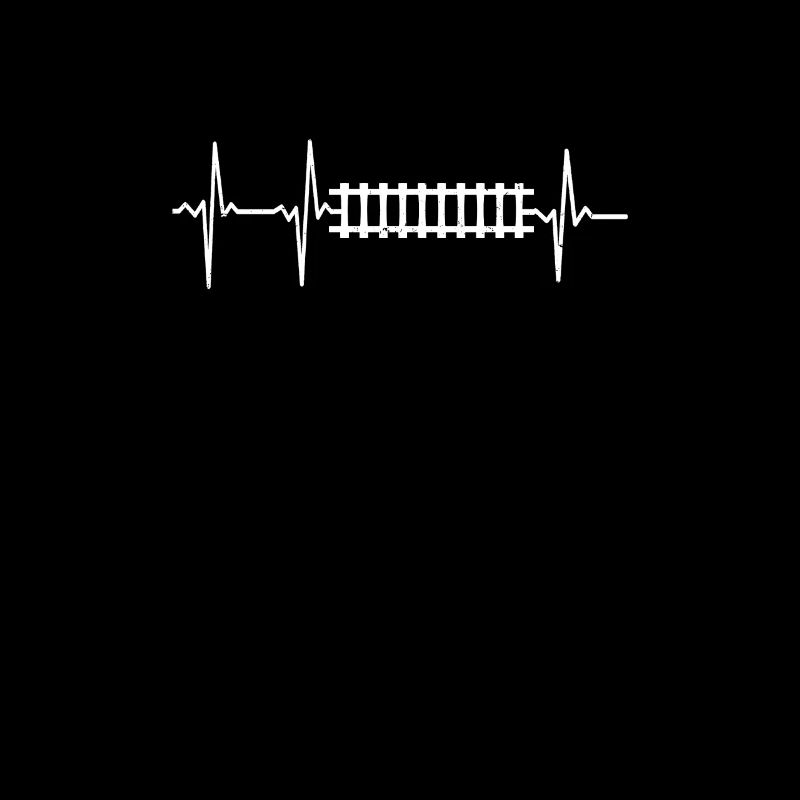 Modellbahn Herzschlag EKG Geschenk