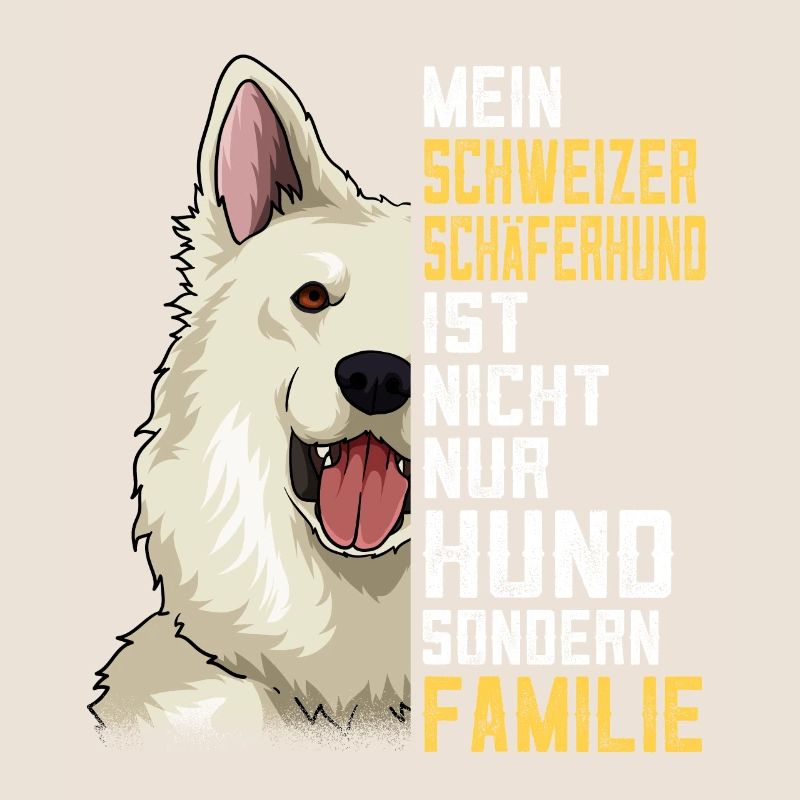 Weißer Schweizer Schäferhund Geschenkidee