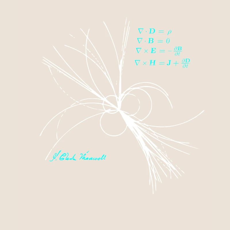 Maxwell équations physicien science physique