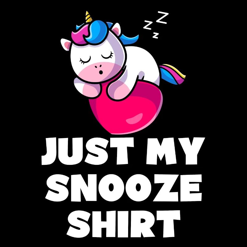 Einhorn Snooze Pyjama Nachthemd
