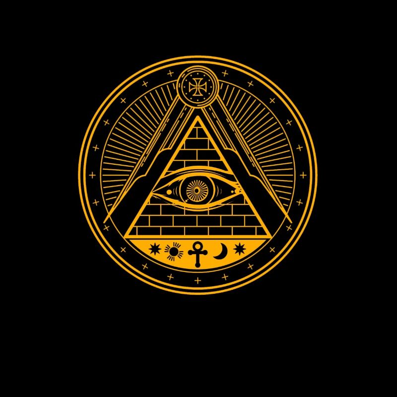 Illuminati Conspiracy Triangle Masonic All Seeing