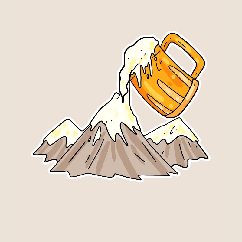 Berge und Bier