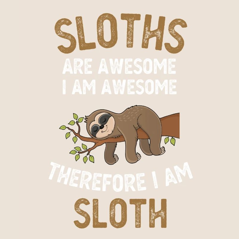 Faultiere sind ein fantastisches lustiges Faultierliebhabergeschenk