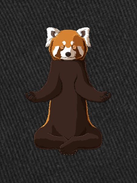 Meditate Red Panda