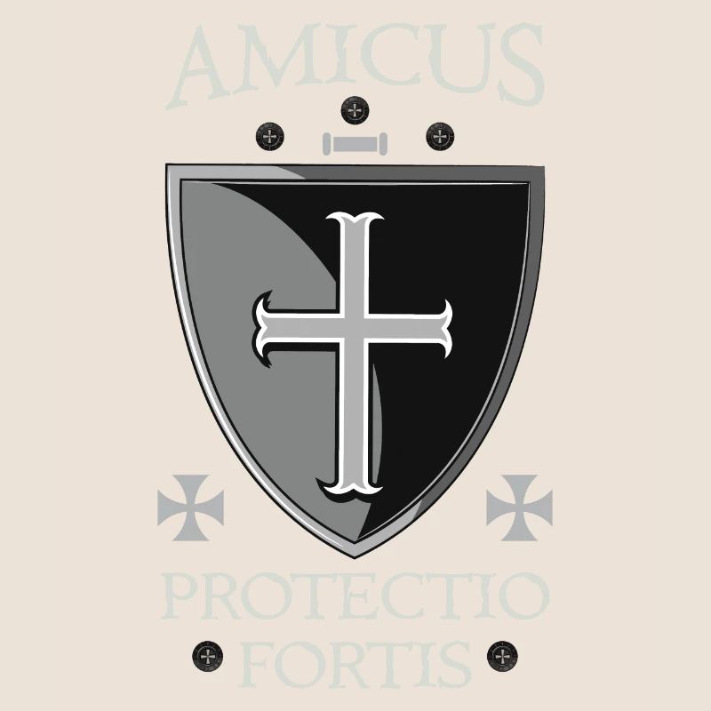 Templar Shield + Amicus Protectio Fortis