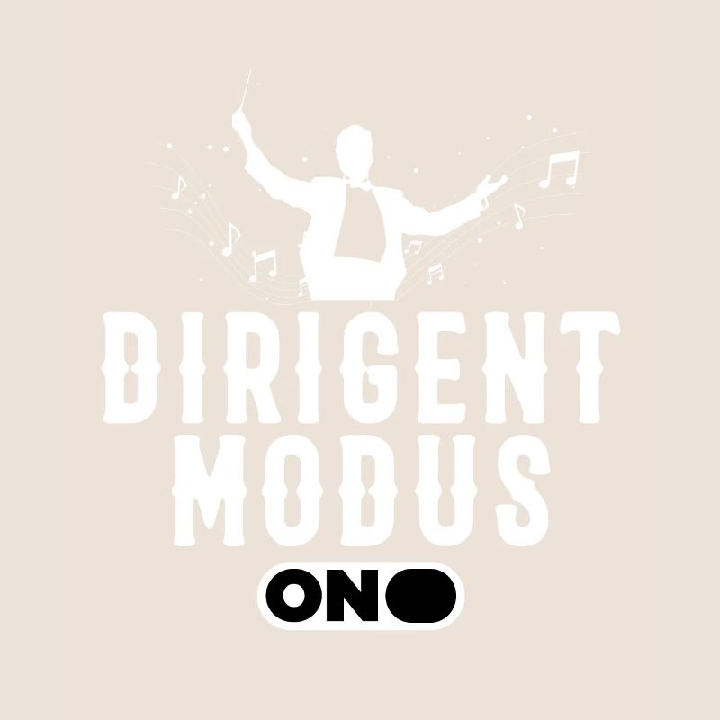 Dirigent Modus Conductor Orchestra Music Note Gift
