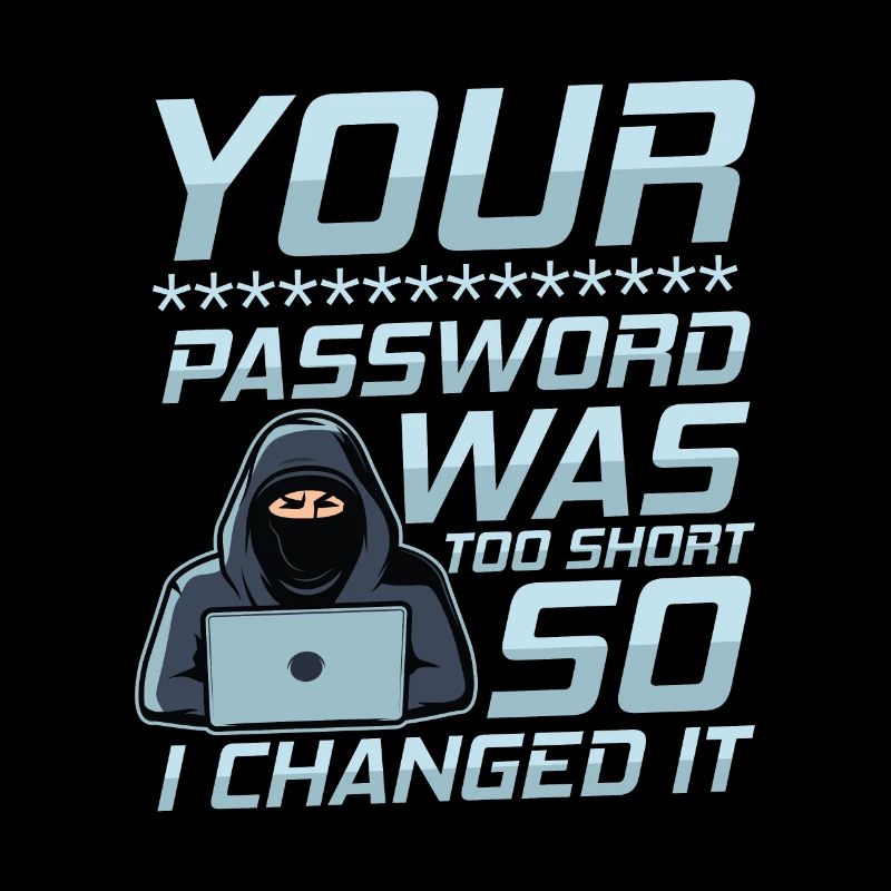 Your password was too short so I changed it