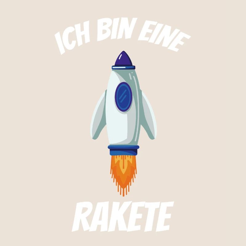 Ich bin eine Rakete