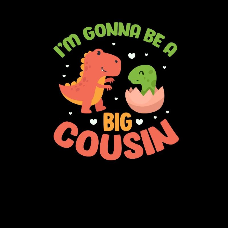 Cadeau de grossesse Big Cousin Dinosaur