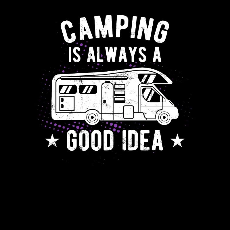 camping-car drôle camping motif camping-car