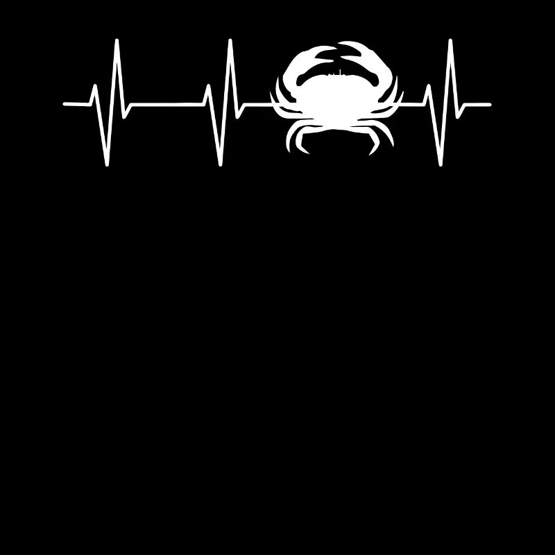Crab Heartbeat Tshirt