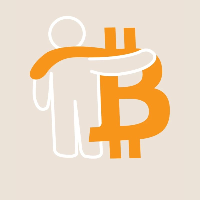 Bitcoin Freunde - Bitcoin BFF Geschenkidee