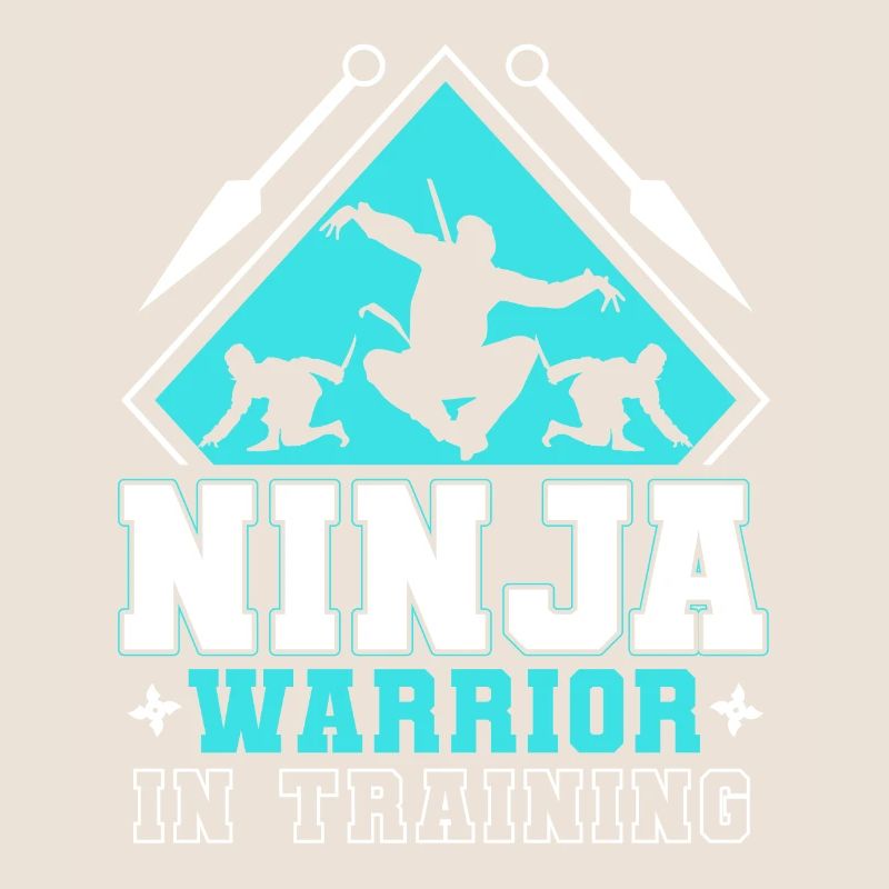 Ninja-Krieger im Training - Ninja-Krieger-Geschenk