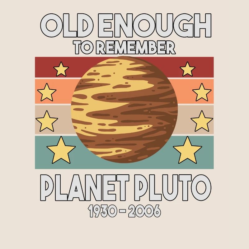 Pluto Vintage Planet Pluto Pluto Day Pluto Day