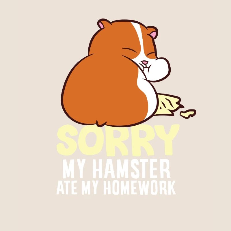 Mon hamster a mangé l’exercice de la maison