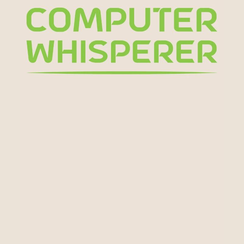 Computer Whisperer Nettes IT-Support-Geschenk