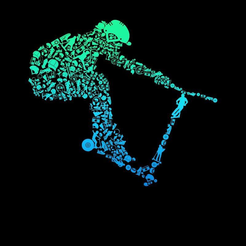 Scooter Stunt Tretroller Geschenk