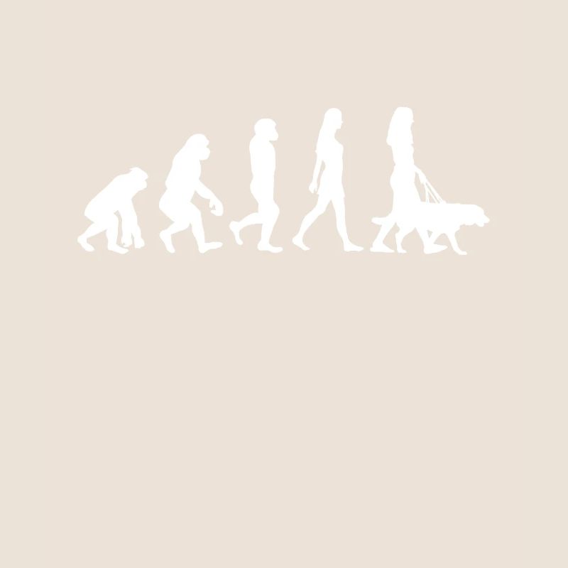 Hundehalterin Hund Evolution