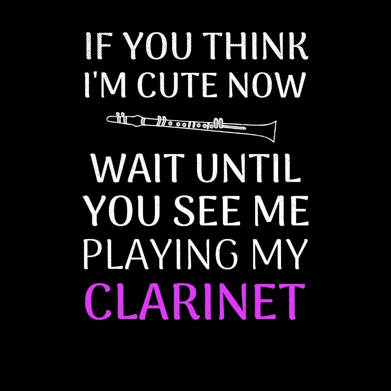 Clarinette clarinette clarinette cadeau femmes