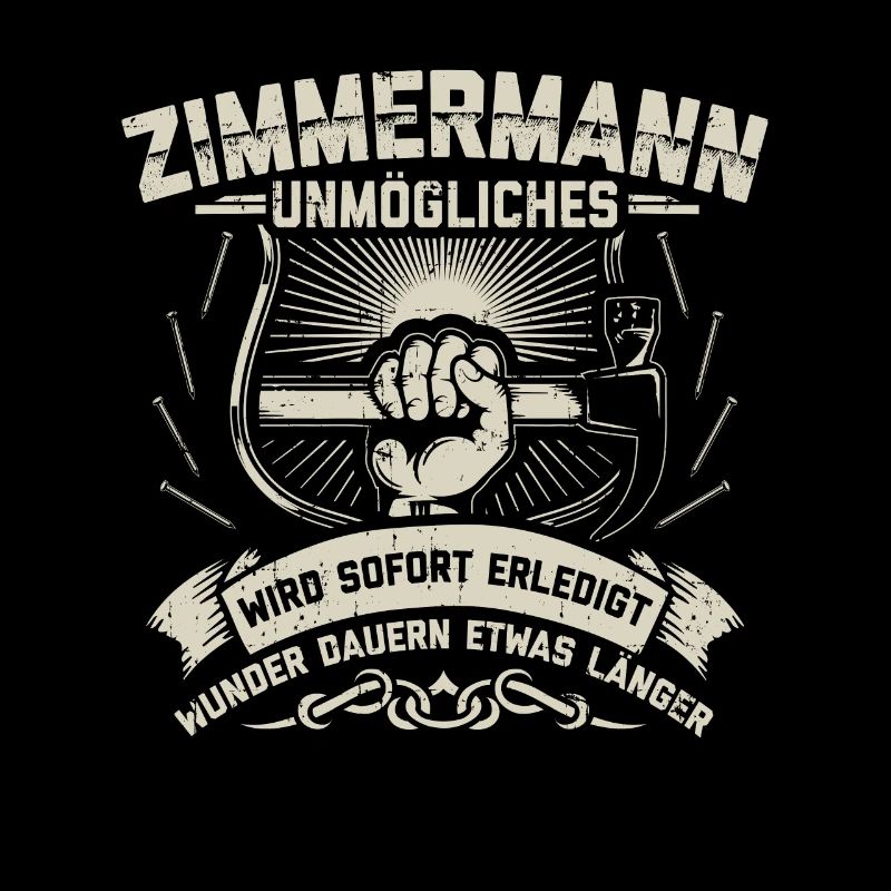 Zimmermann Zimmerer | Zimmermeister Geschenk