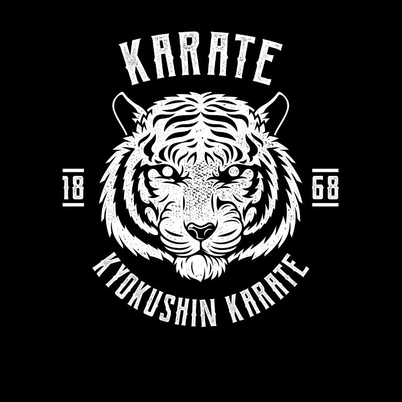 Japanischer Tiger Karate-Geschenk