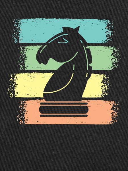 Schach Cheval Pièces d’échecs Rétro