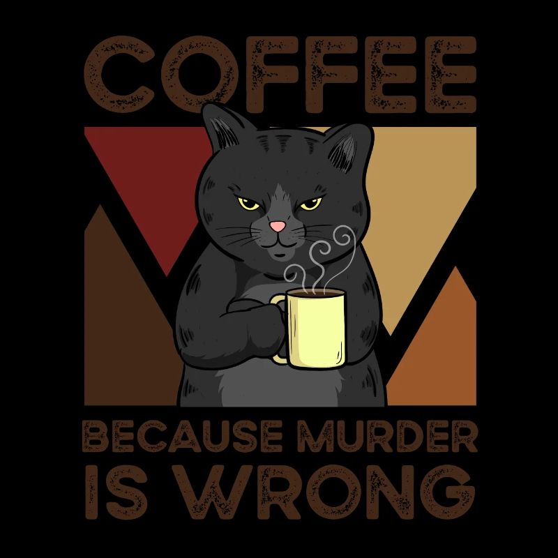 Coffee Because Murder Is False