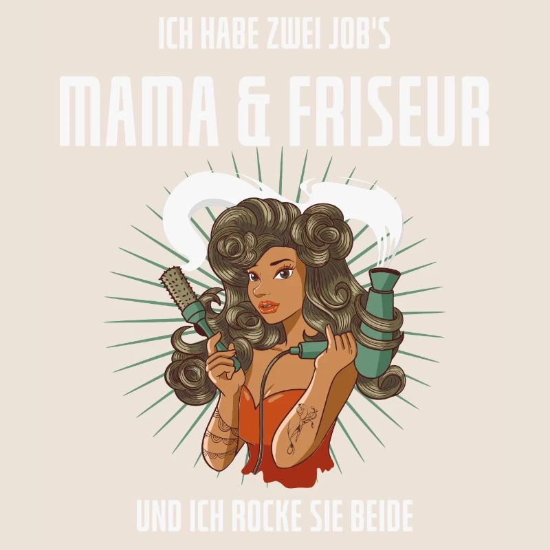 FRISEUR MAMA GESCHENK MUTTERTAG