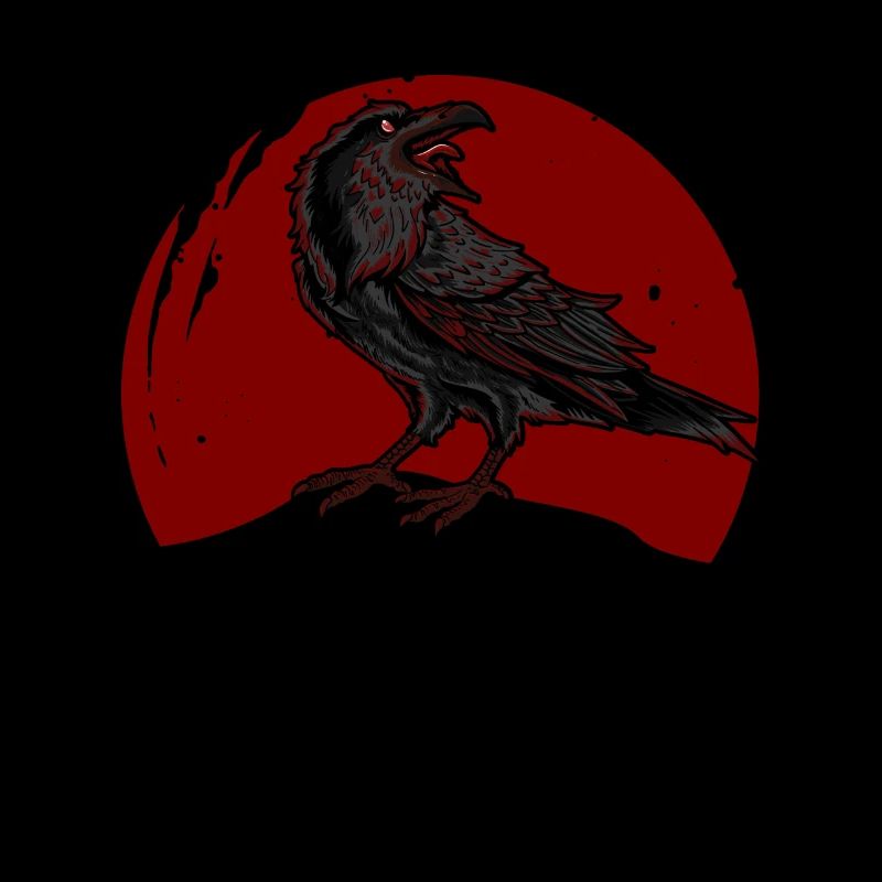 Corbeau, crâne de corbeau, esthétique,