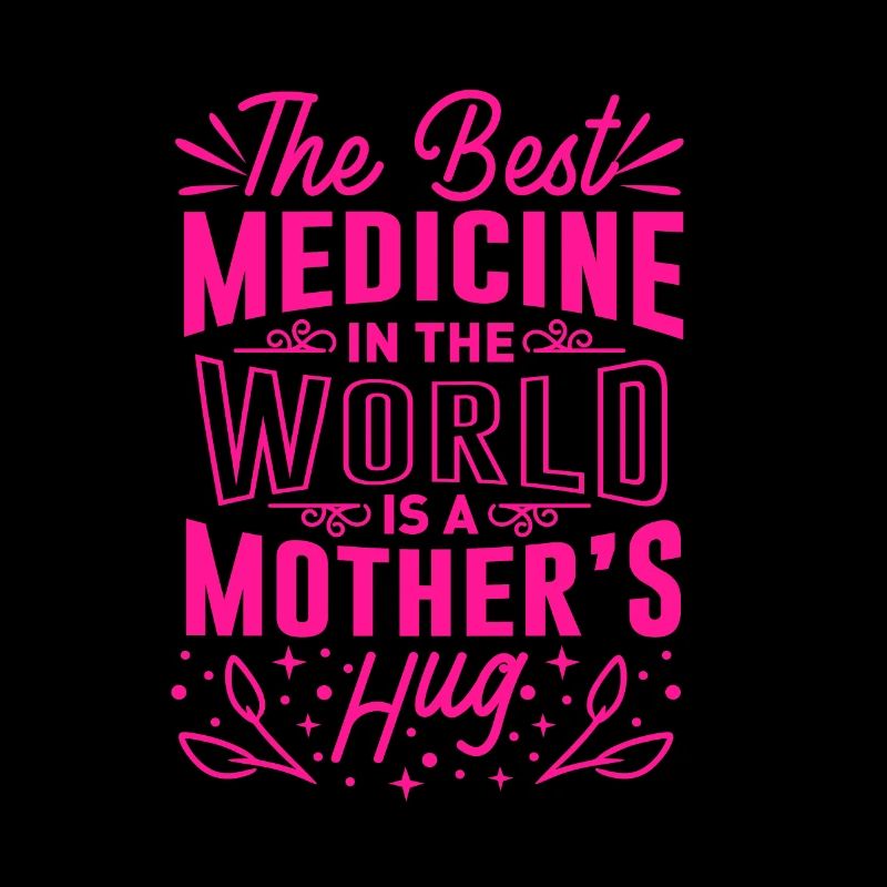 Die beste Medizin der Welt ist die Umarmung einer Mutter