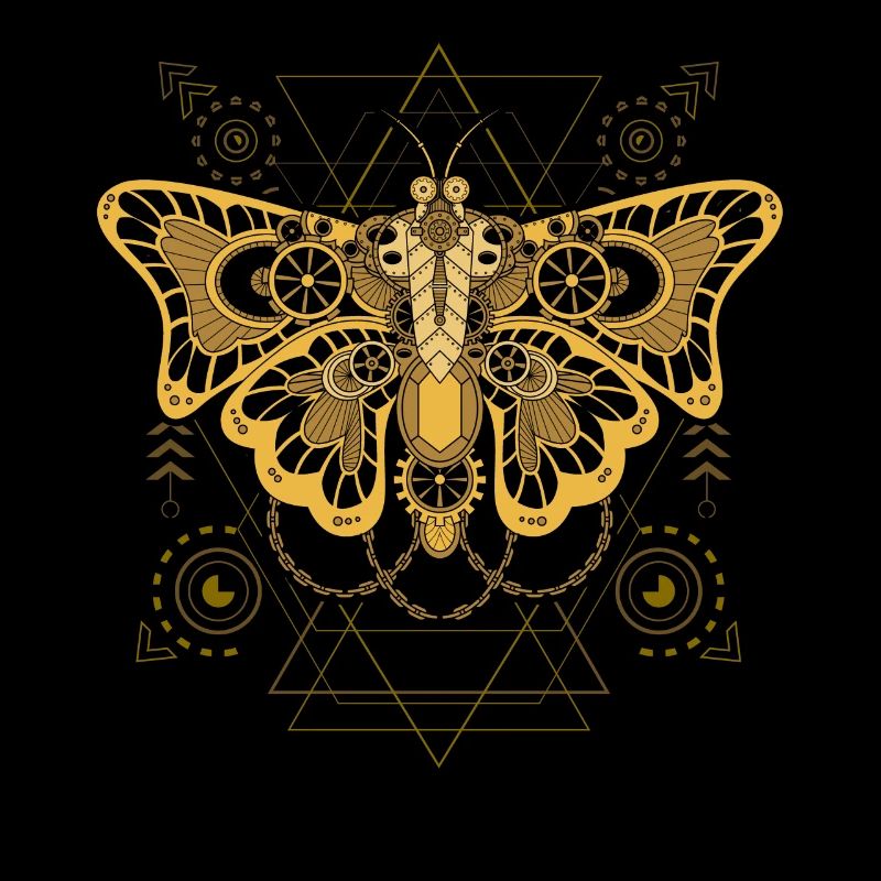 Steampunk Schmetterling