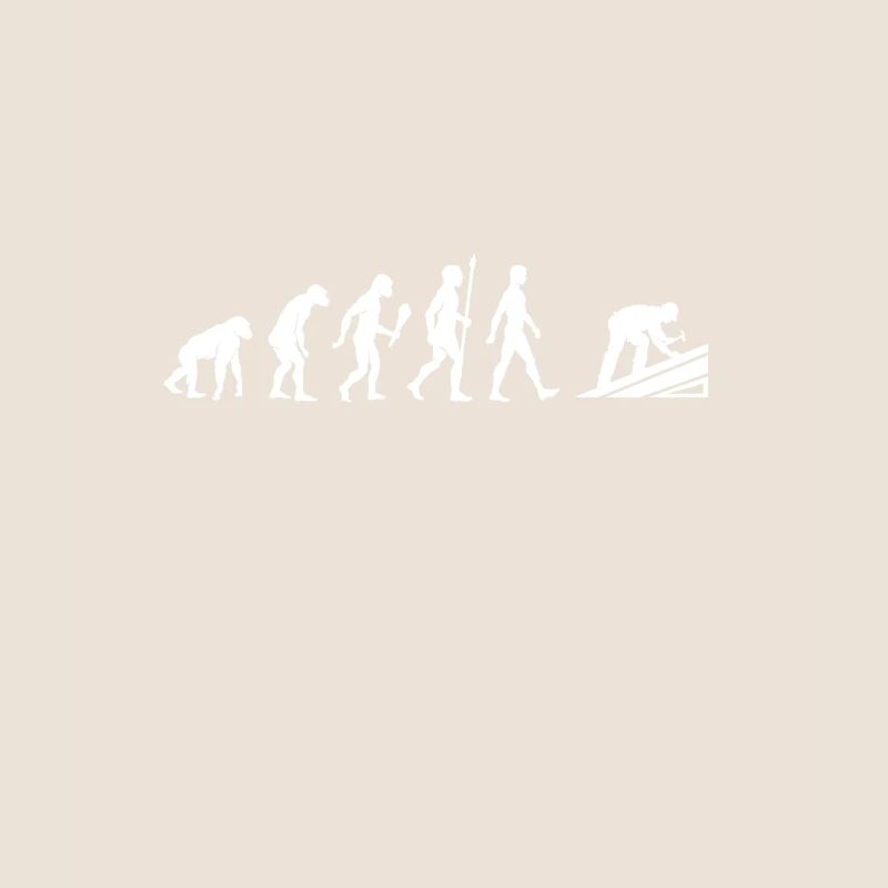 Drôle couvreur Evolution toit idée cadeau