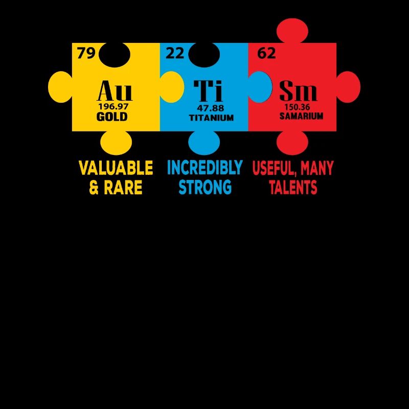 Autism Awareness elements