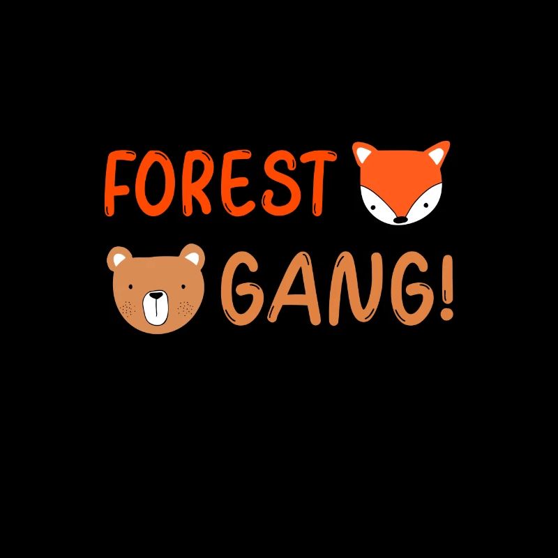 Forest Gang Bear and Fox Kids Gift