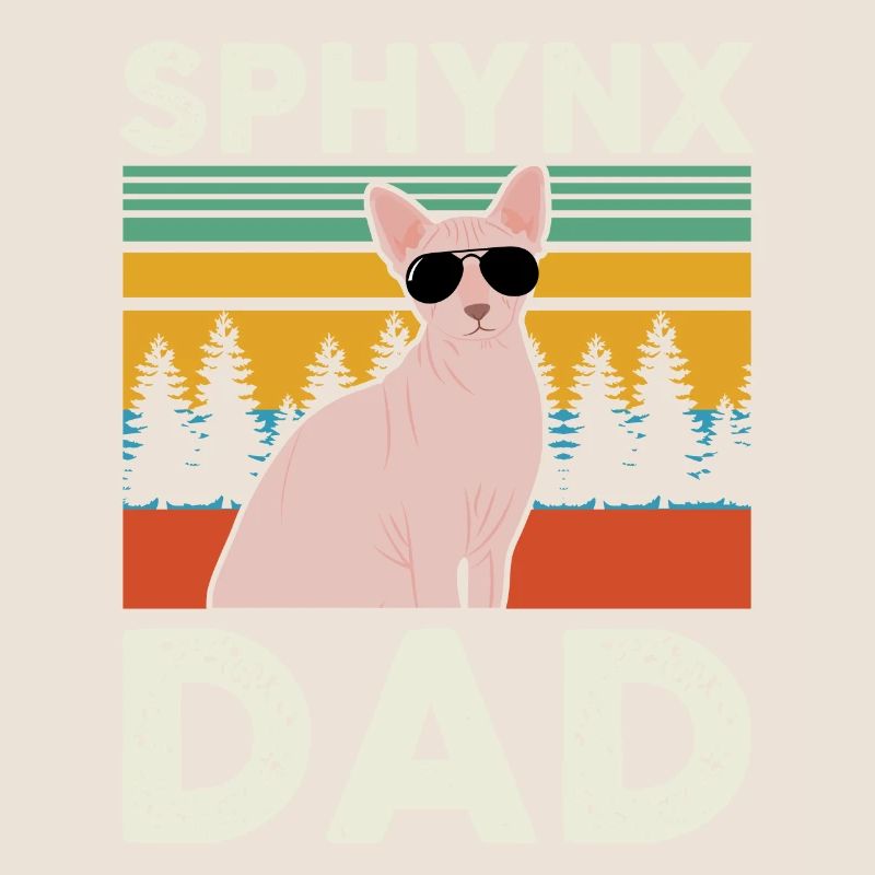 Sphynx Dad | Sphinx Katze Katzenbesitzer Geschenk